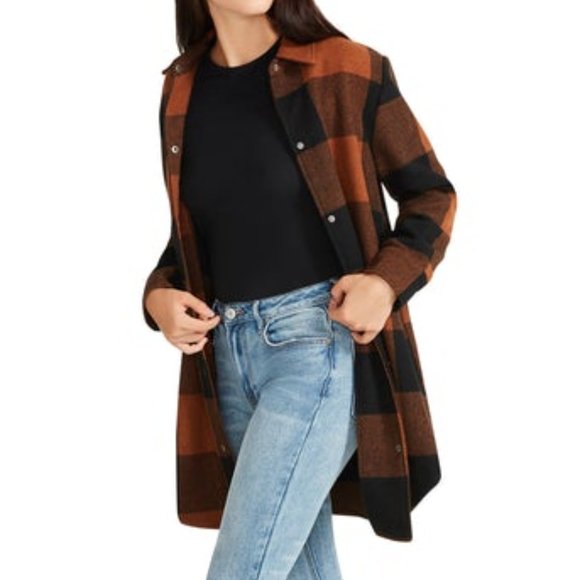 BB Dakota Jackets & Blazers - BB Dakota - Eldridge Plaid Jacket